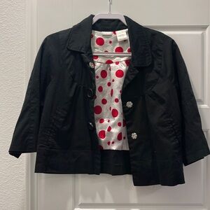 No boundaries crop blazer